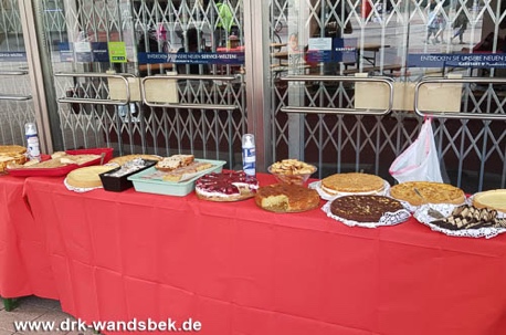 Kaffee und Kuchen für Obdachlose